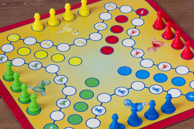 Foto de Jogo De Ludo e mais fotos de stock de Amarelo - Amarelo