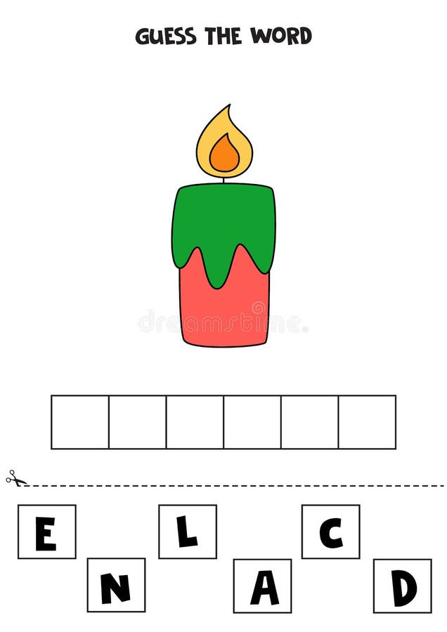 Soletre a nuvem de palavras. ilustração de nuvem kawaii fofa. jogo de  soletrar para crianças.