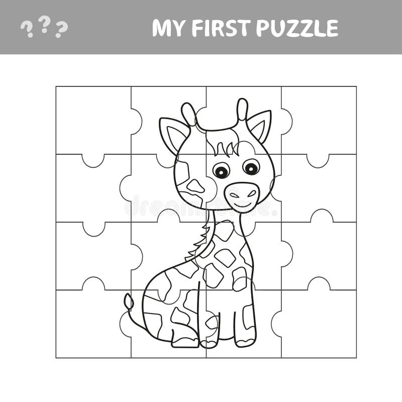 Cortar E Jogar Jogos De Puzzle Para Crianças Alpaca Ilustração do Vetor -  Ilustração de cartoon, letras: 262243809