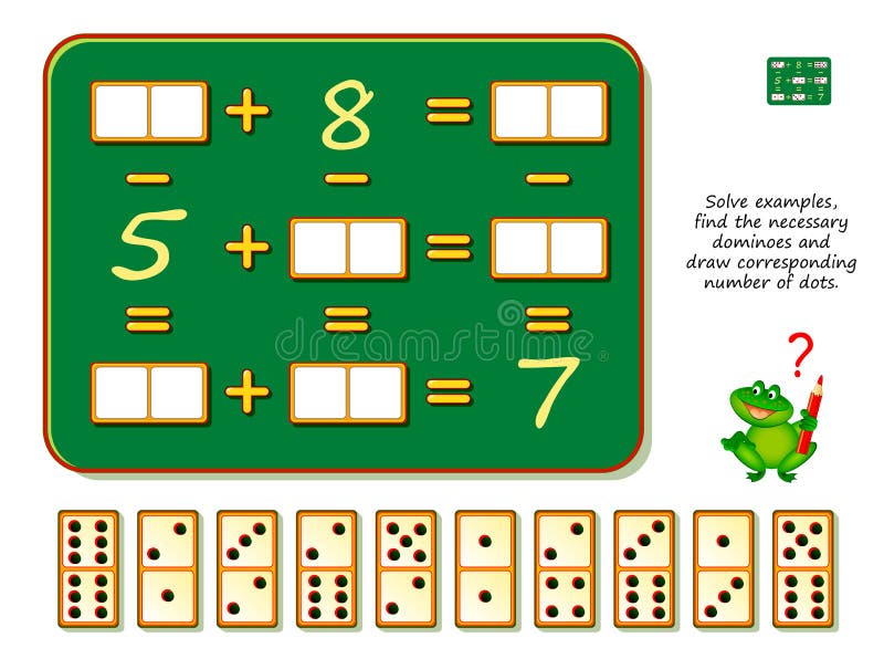 O Jogo Do Enigma Da Lógica Matemática Para Mais Esperto Resolve Exemplos E  Conta O Valor De Cada Peixe Escreva Os Números Nos Cír Ilustração do Vetor  - Ilustração de brainteaser, entretenimento