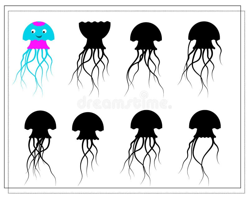 Jogo de quebra-cabeça para crianças, encontre a sombra certa, abacaxi,  manga, kiwi, mamão, toranja