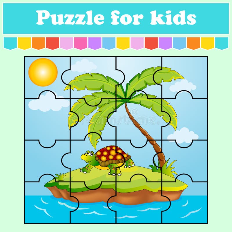 Ocean Animals Puzzle - quebra-cabeças de jogos de aprendizado de