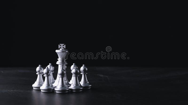 Idéia de tabuleiro de xadrez para tema de plano de fundo de tática