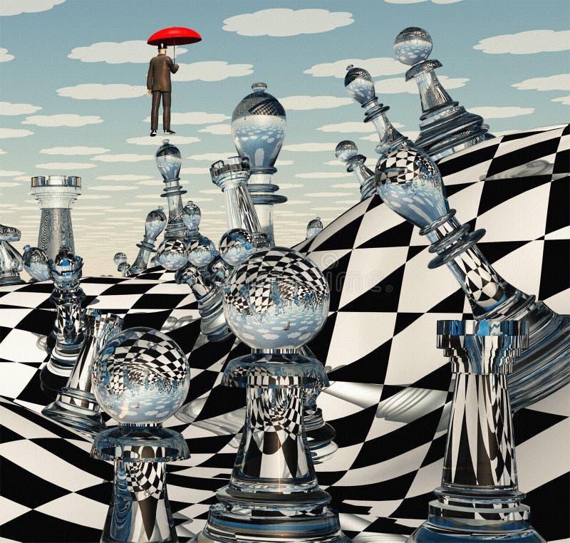 image of painting checkmate  Tabuleiro de xadrez, Xadrez chess
