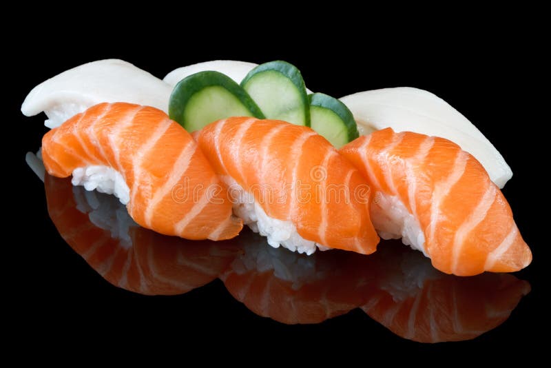 Jogo do sushi foto de stock Jogo do sushi foto de stock