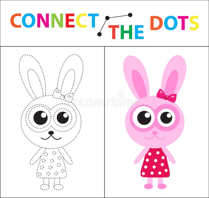 Conecte o jogo de pontos para crianças e página para colorir com uma  ilustração de personagem de unicórnio com rosto bonito 2168685 Vetor no  Vecteezy
