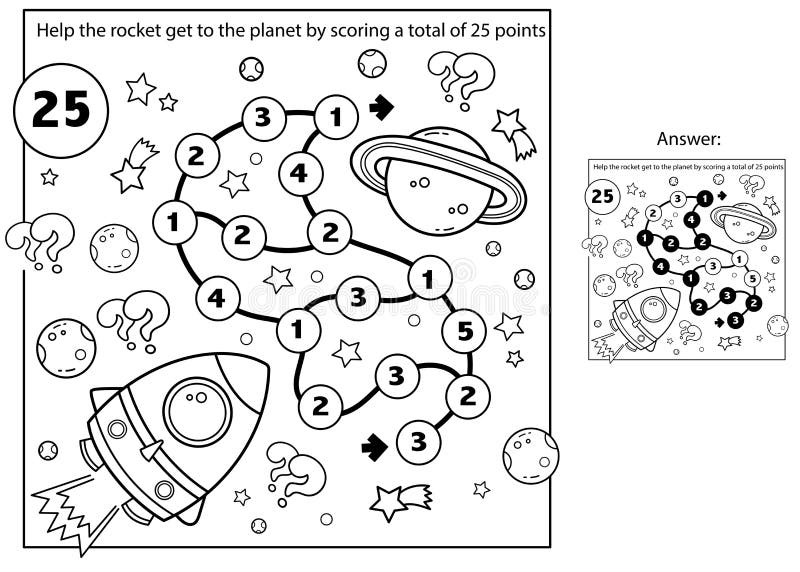 Desenho de Jogos do labirinto - astronauta para colorir - Tudodesenhos