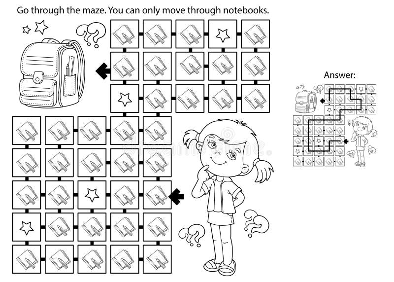 Jogo de diferenças com desenhos animados de crianças ou adolescentes para  colorir