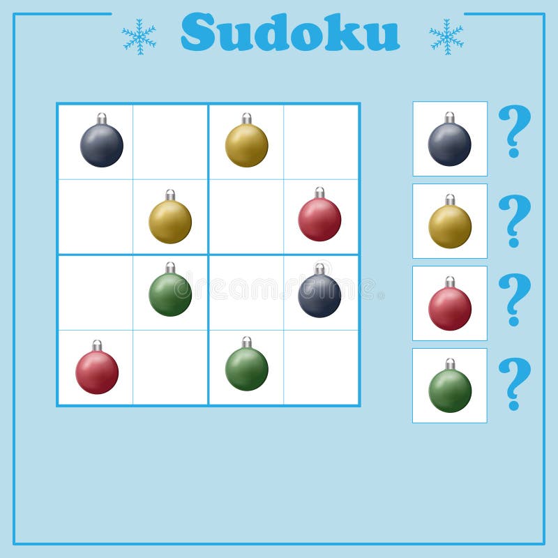 Sudoku para jogo de educação infantil conjunto de cores use tesoura e cola  para preencher os elementos que faltam