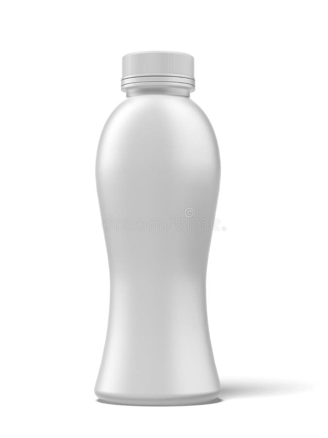 Jogurt-Plastikflasche vektor abbildung
