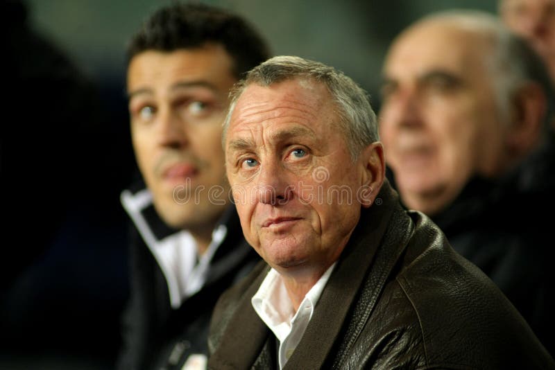 Johan Cruyff imagem de stock Johan Cruyff imagem de stock