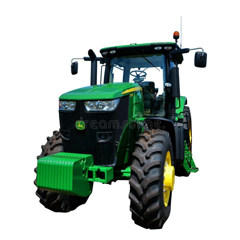 John deere tractor foto editorial. Imagen de desesperado 184396681