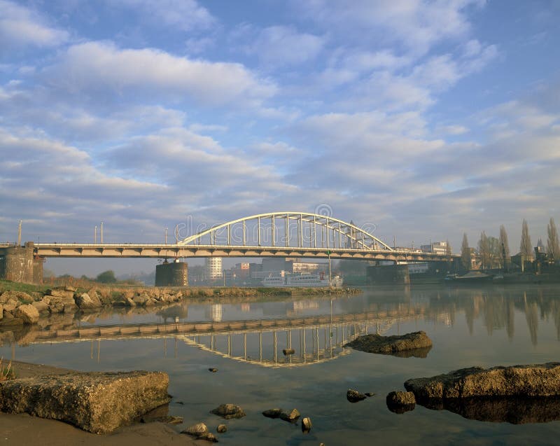 John-Frostbrücke Arnhem stockbild John-Frostbrücke Arnhem stockbild