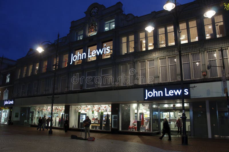 John Lewis Store England Reino Unido Imagen editorial Imagen de departamento, islas 84299220