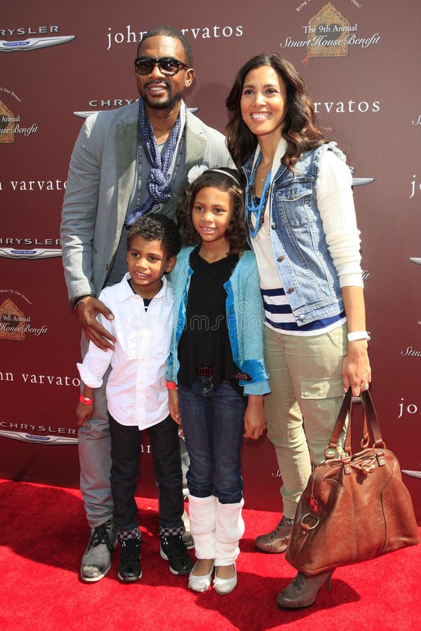 Bill Bellamy, Kristen Baker Bellamy, Baron Bellamy & Bailey IvoryRose