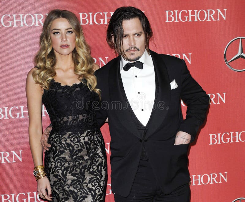Johnny Depp en Amber Heard