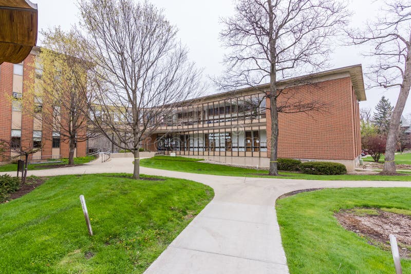 Johnson Science Center at Lake Forest College Editorial Stock Photo