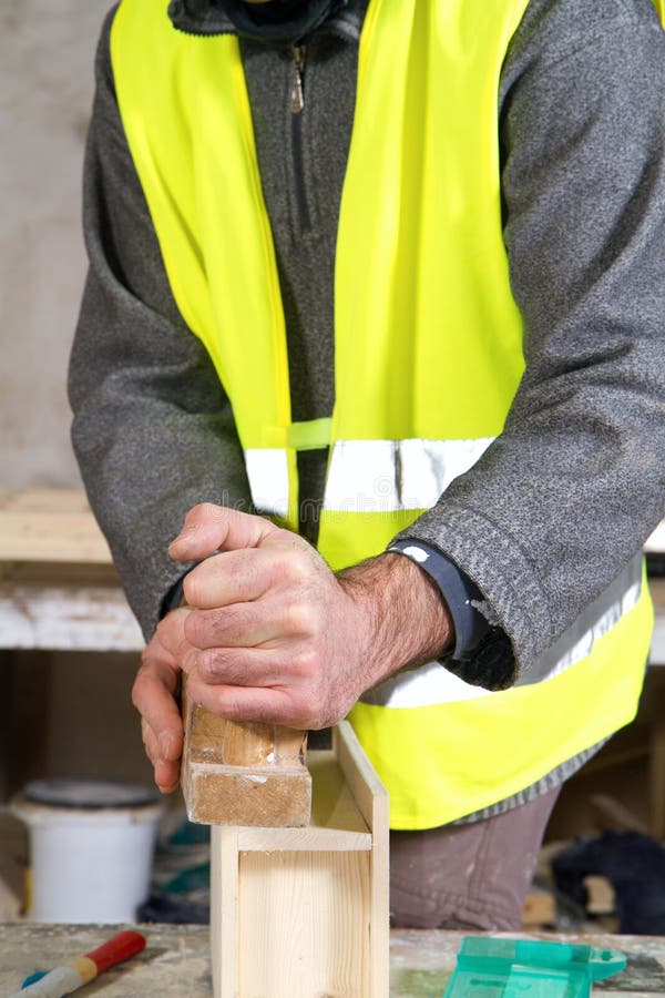 Joiner at work stock photo. Image of wooden, joiners 67900602