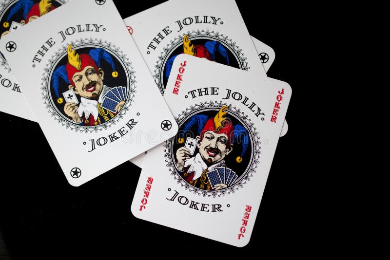Joker grępluje tło zdjęcie royalty free
