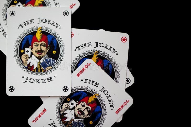 Joker grępluje tło fotografia stock