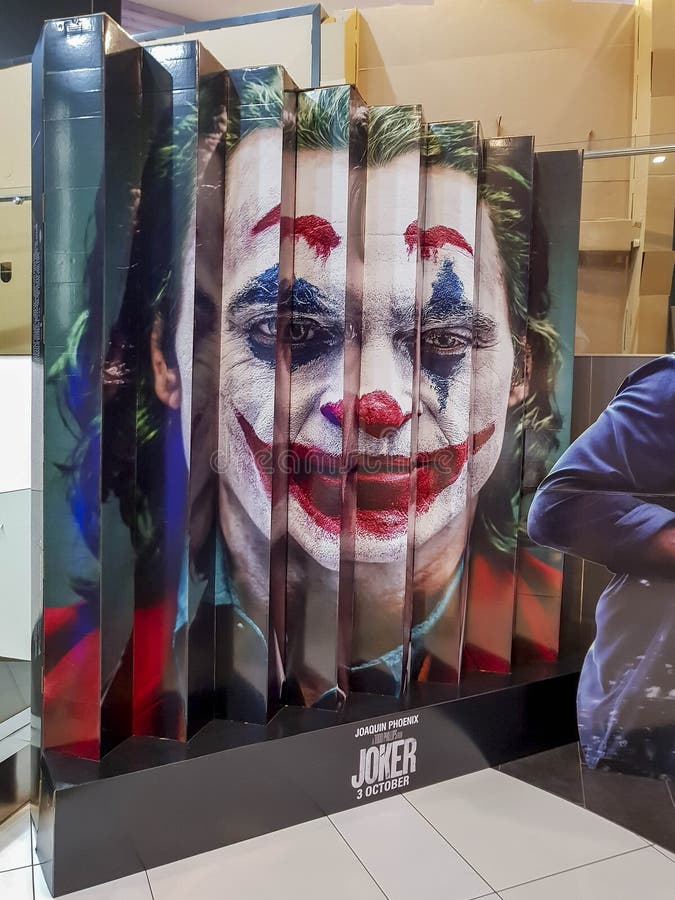 Joker movie poster, is a 2019 American psychological thriller film directed by Todd Phillips based on DC comics character starring