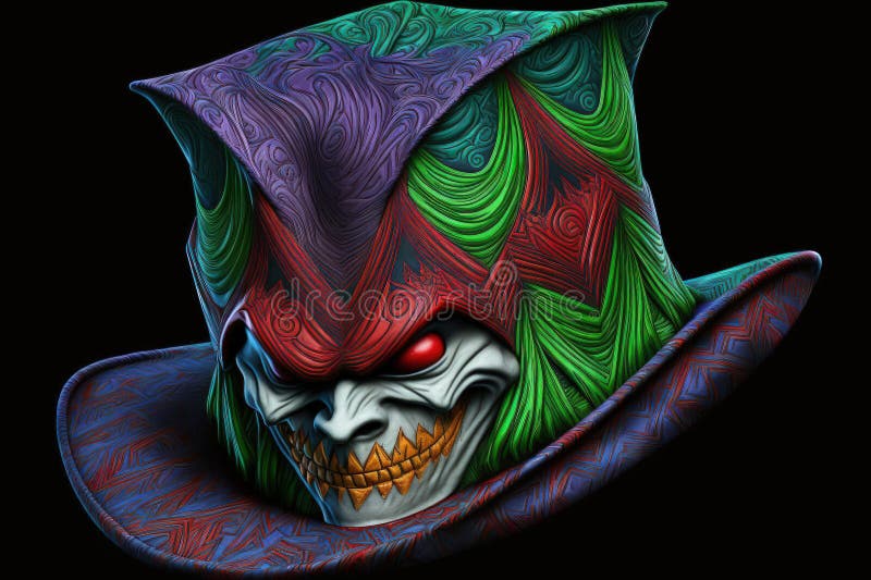 Jokers Hat & X28;cap of a Joker& X29; Stock Illustration - Illustration ...