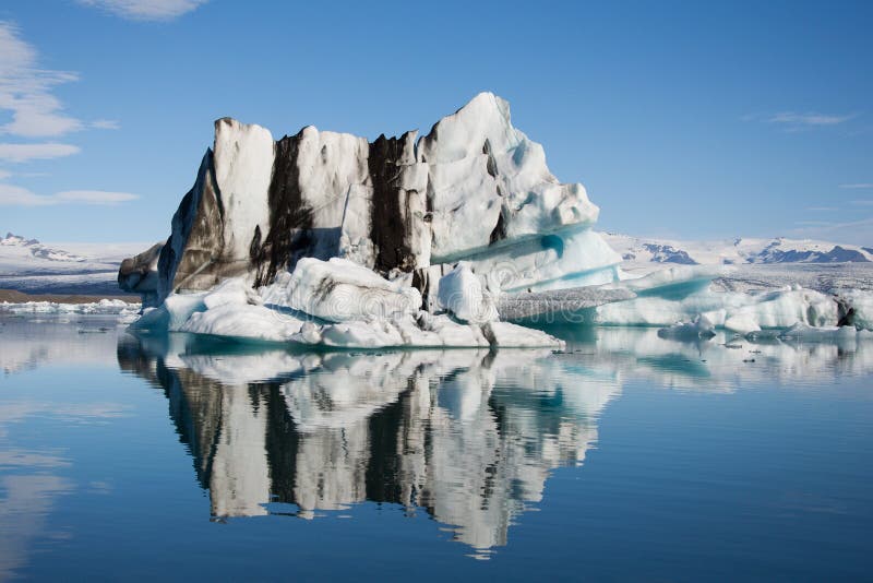 Jokulsarlon glacial lake in Iceland