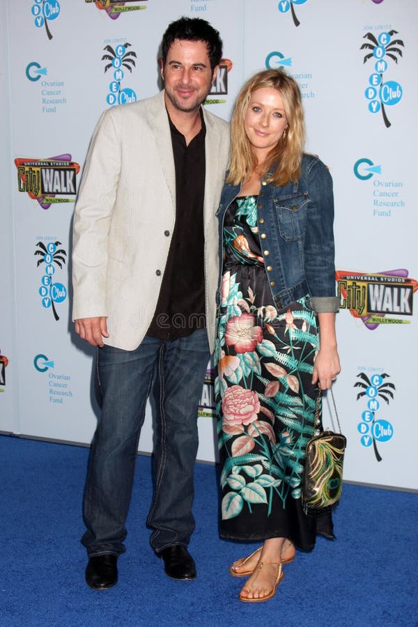 Jon Lovitz, Jonathan Silverman, Jennifer Finnigan immagine stock libera da diritti