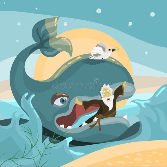 Jonah Whale Stock Illustrations – 233 Jonah Whale Stock Illustrations