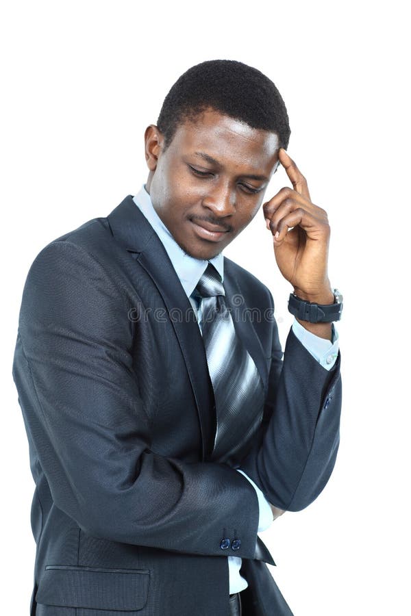 Jonge zakenman royalty-vrije stock foto