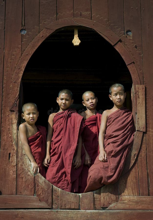 Jonge Boeddhistische Monniken 1