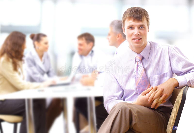 Jonge zakenman stock foto's