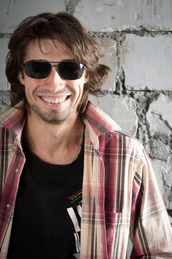 Jonge man stock foto