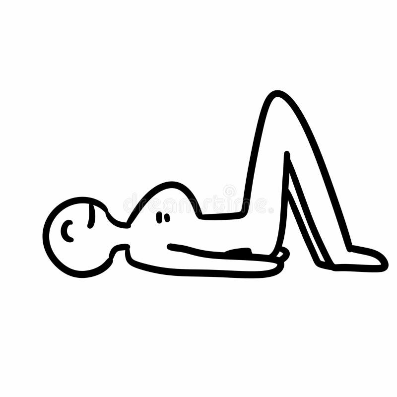 Jonge , mooie vrouw stock illustratie