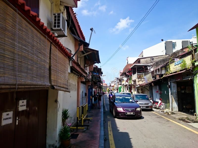 Jonker Street Melaka editorial stock photo. Image of culture - 114280228