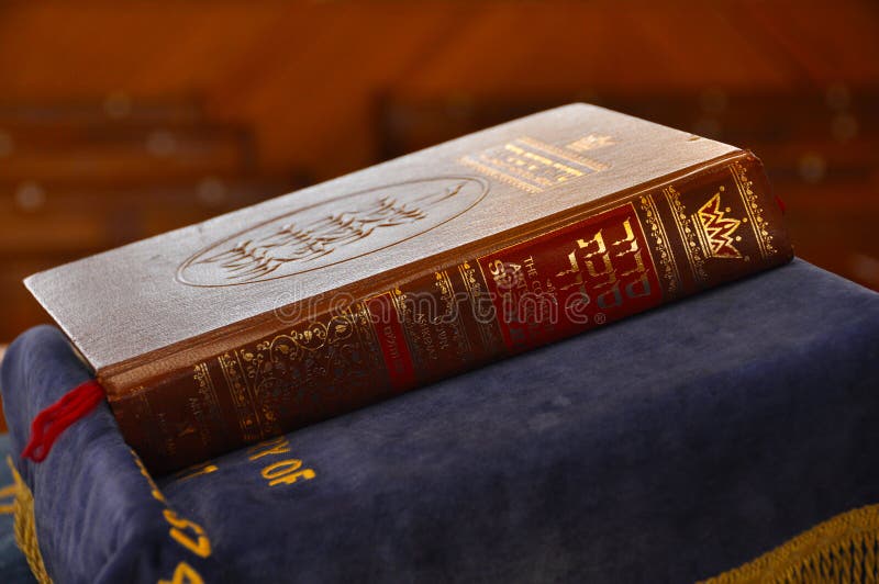 Heilig Boek Der Joden Joods Heilig Boek stock afbeelding. Afbeelding bestaande uit godsdienst