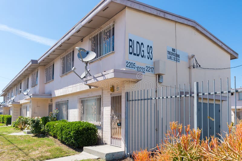 The old housing project in the Watts part of Los Angeles. It is slated to be demolished in order to accommodate a more modern take on public housing project. The old housing project in the Watts part of Los Angeles. It is slated to be demolished in order to accommodate a more modern take on public housing project.