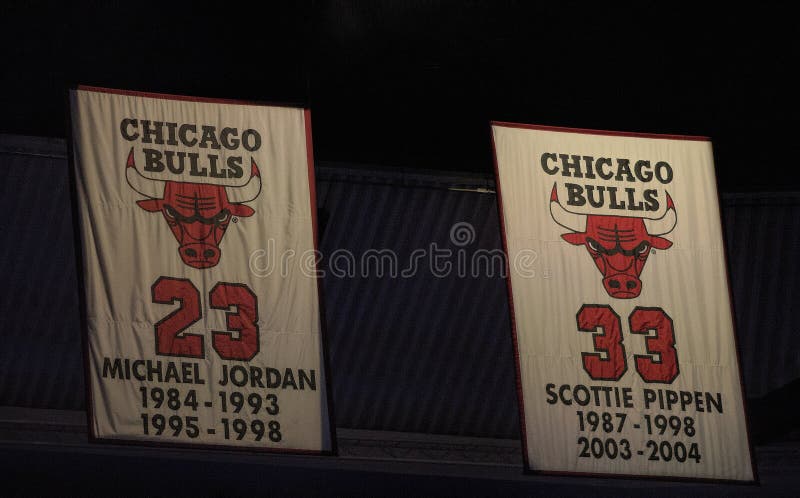 Jordanien und Pippen--Greats für Chicago Bulls