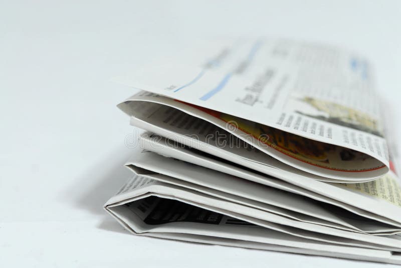Jornal fotografia de stock royalty free Jornal fotografia de stock royalty free