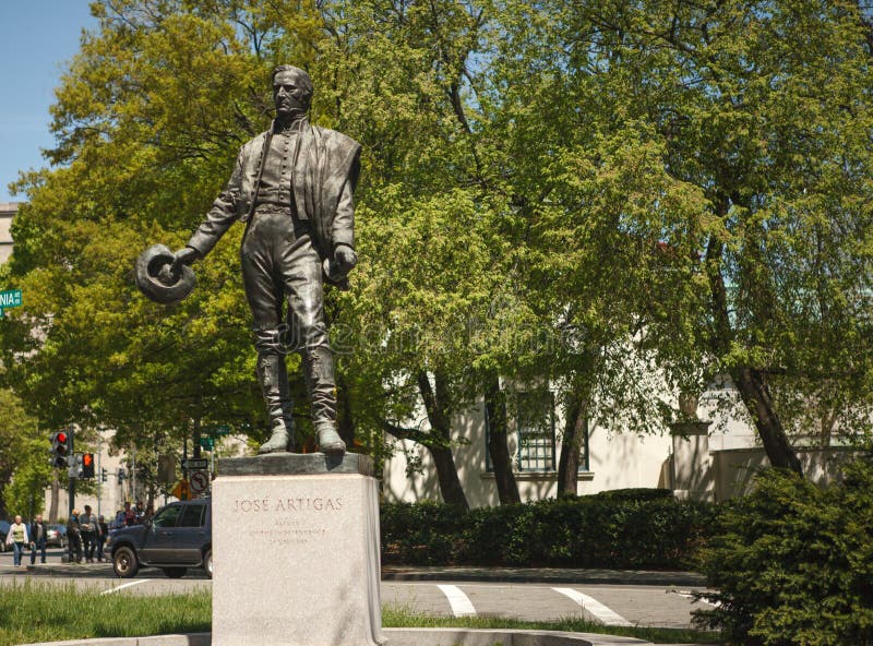 Jose Artigas - Washington DC De La Estatua Del Gaucho Imagen de archivo editorial - Imagen de estatua, josé: 31627459