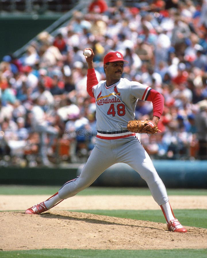Jose DeLeon, St. Louis Cardinals Editorial Stock Image - Image of game, shortstop: 45540379