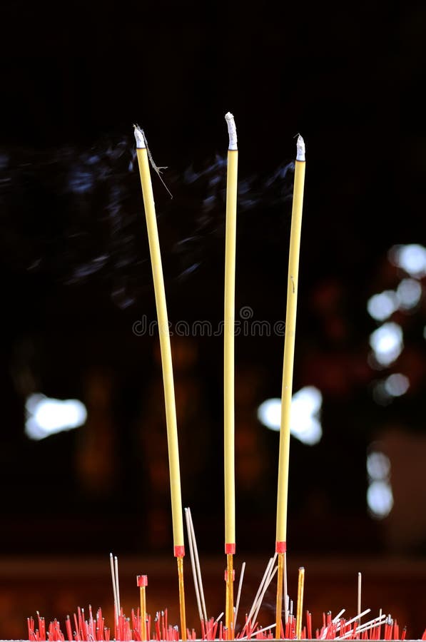 The joss stick stock image. Image of incense, abbey, censer 14825725