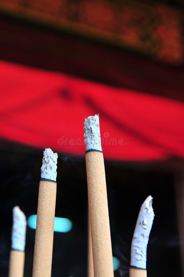 Joss Stick Burning stock photo. Image of stick, life, joss 7600016
