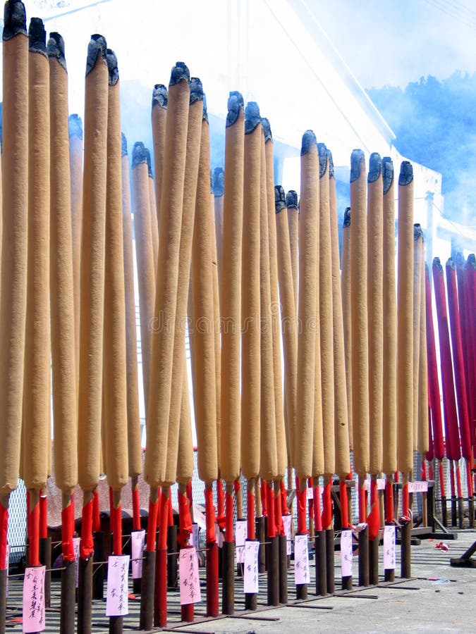 Joss Sticks stock photo. Image of shrine, offering, incense 72508