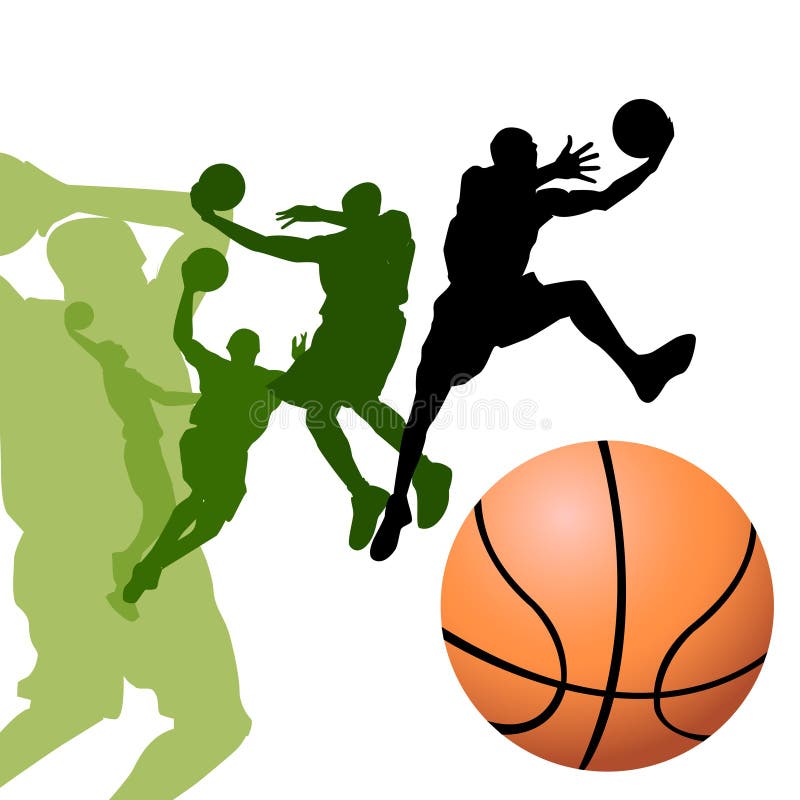 Affiche de basket-ball illustration de vecteur. Illustration du concurrence  - 8108198