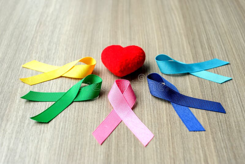 Jour de cancer du monde photos stock Jour de cancer du monde photos stock
