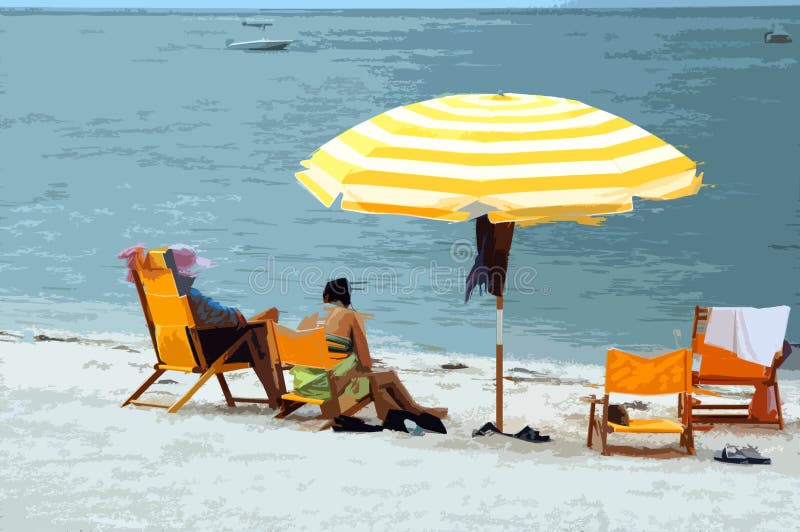 Jour de plage de famille photo stock Jour de plage de famille photo stock