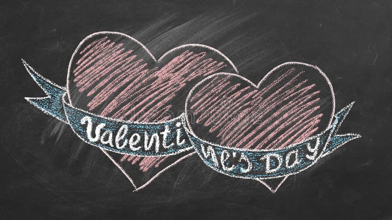 Jour de valentin heureux illustration de vecteur