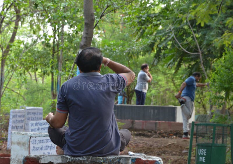 A man practises yoga in a park in Bhopal. nInternational Yoga Day is celebrated on 21st June. nInternational Day of Yoga, is celebrated annually on 21 June since its inception in 2015. An international day for yoga was declared unanimously by the United Nations General Assembly. A man practises yoga in a park in Bhopal. nInternational Yoga Day is celebrated on 21st June. nInternational Day of Yoga, is celebrated annually on 21 June since its inception in 2015. An international day for yoga was declared unanimously by the United Nations General Assembly