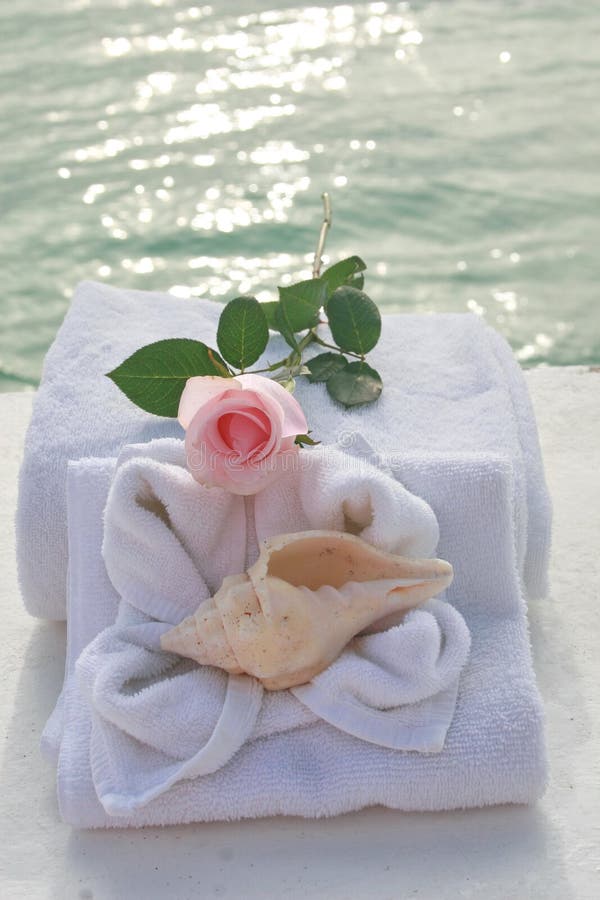 Jour romantique de station thermale photographie stock Jour romantique de station thermale photographie stock